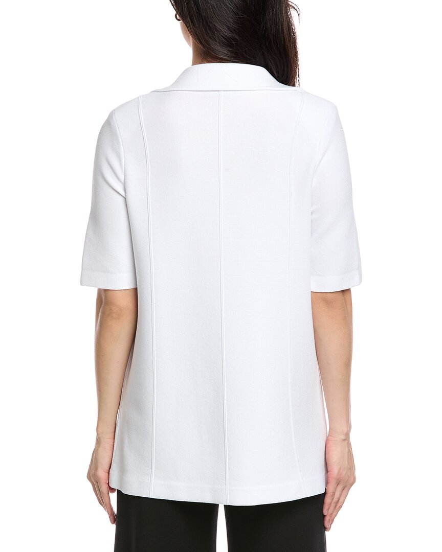 St. John Double-Breasted Knit Blazer