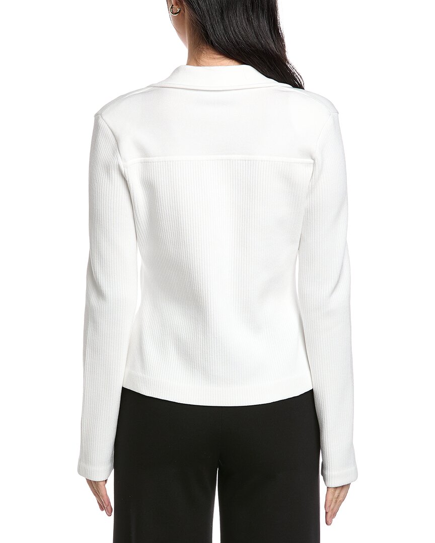 St. John 2-Button Fitted Knit Jacket