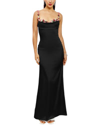 Amanda Royal Maxi Dress