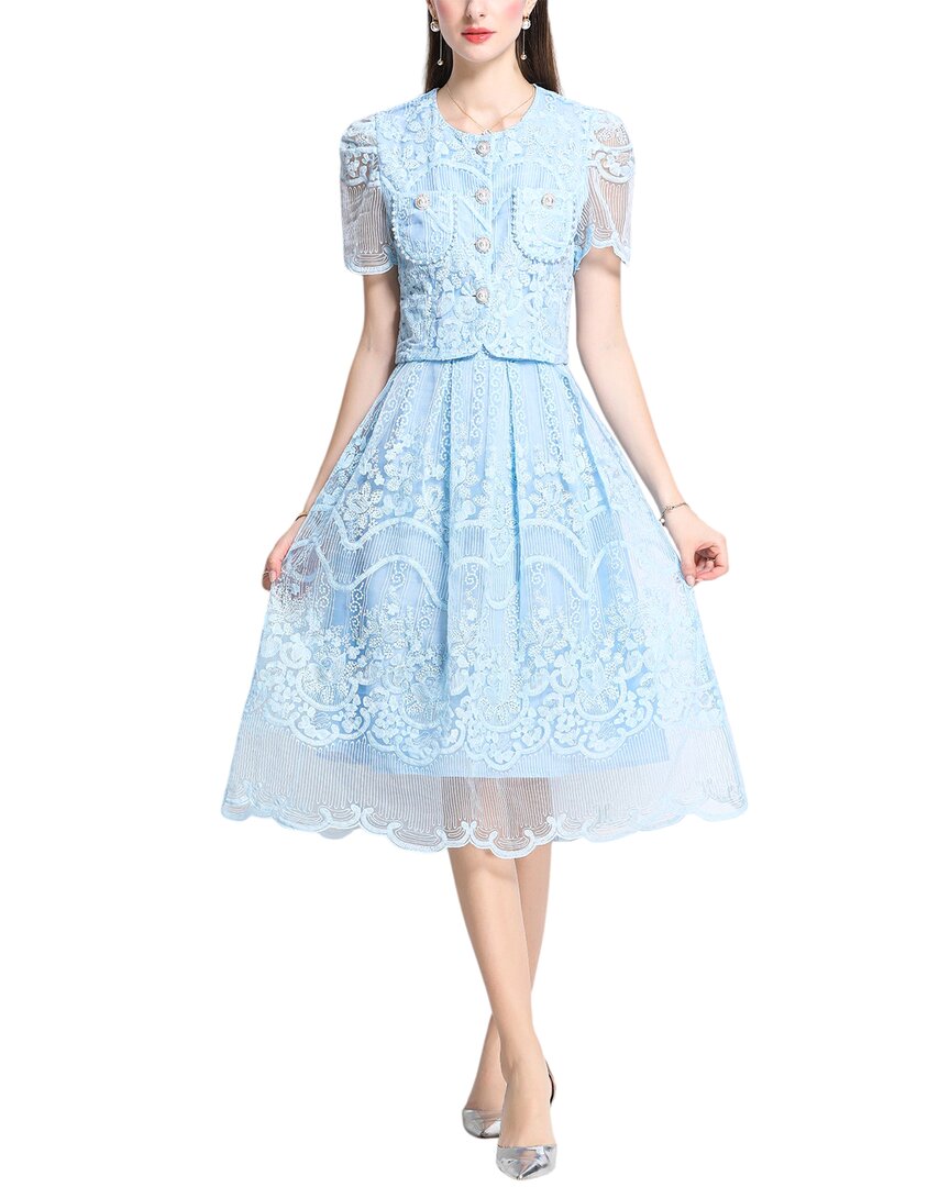 Elaine 2Pc Shirt & Skirt Set