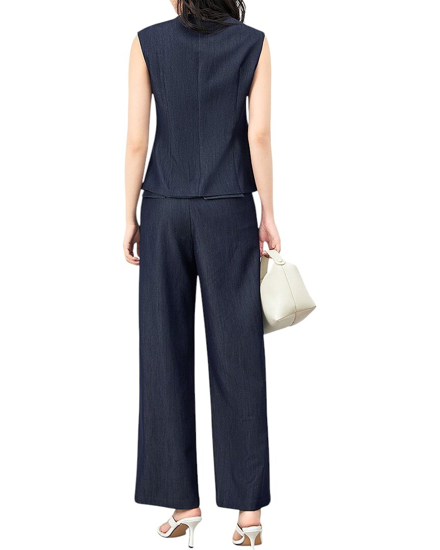 Monique Lagarde 2Pc Vest & Pant Set