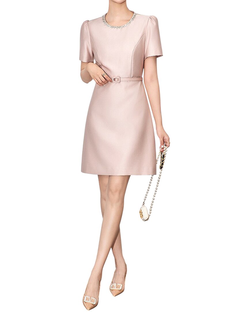 Monique Lagarde Silk Mini Dress