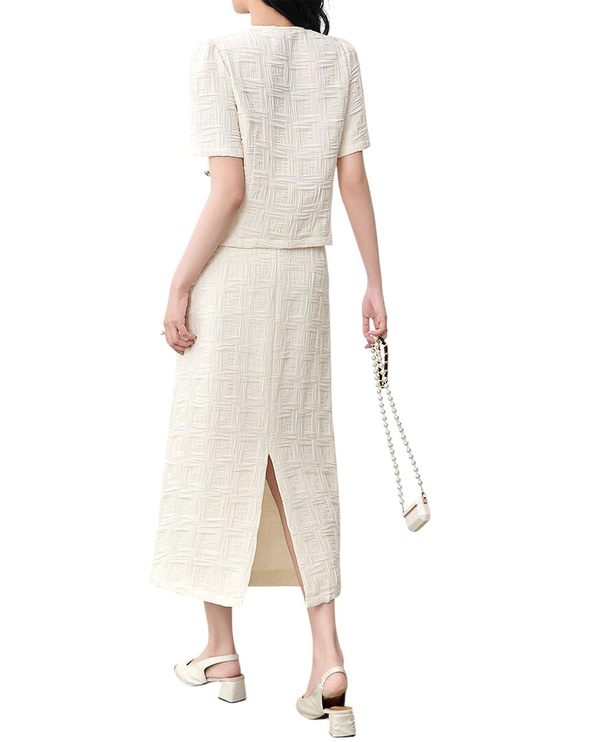Monique Lagarde 2Pc Top & Skirt Set