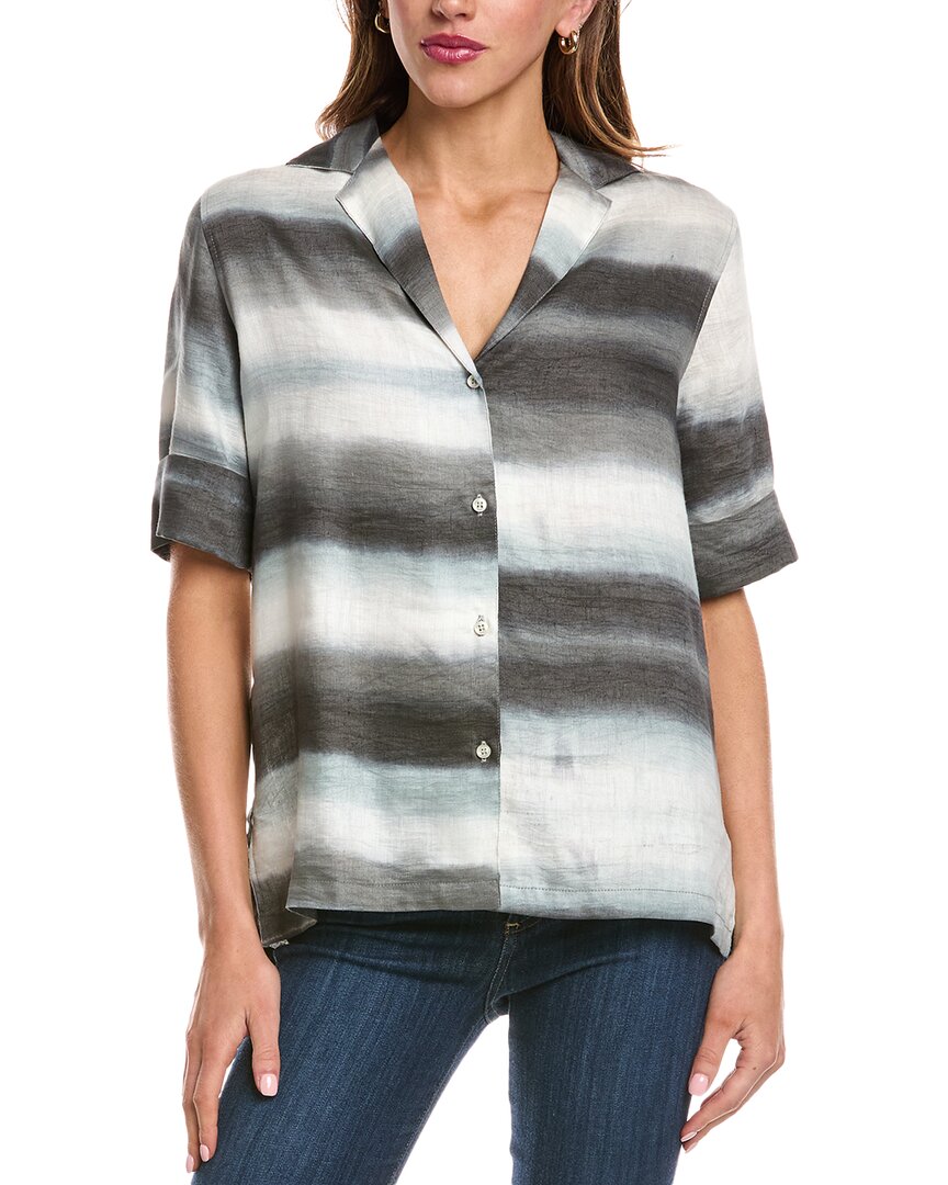 Officine Generale Gaetane Linen-Blend Shirt