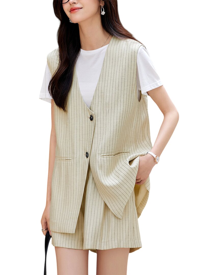 Ounixue Womens 2Pc Vest & Short Set, 0