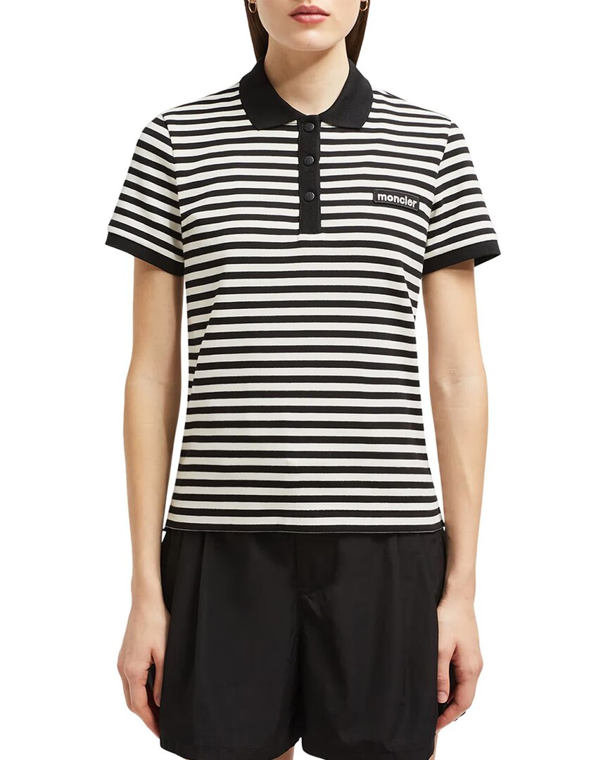 Moncler Striped Polo Shirt