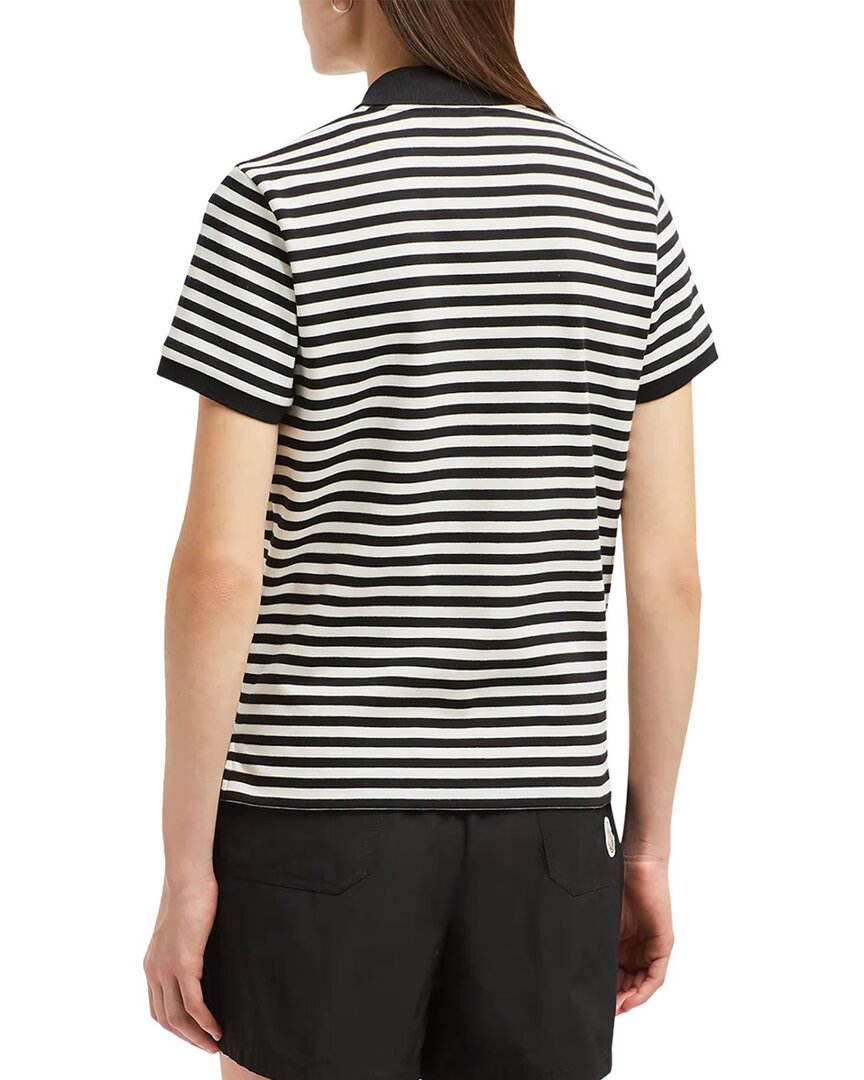 Moncler Striped Polo Shirt