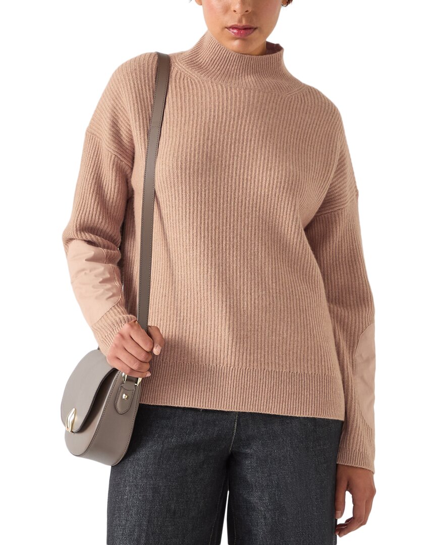 Lk Bennett Everly Wool & Cashmere-Blend Knitted Top