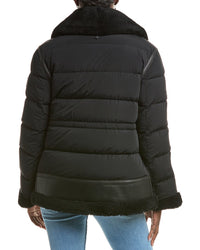 Mackage Vanna Mixed Shearling Down Jacket