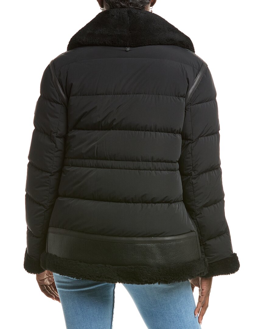 Mackage Vanna Mixed Shearling Down Jacket