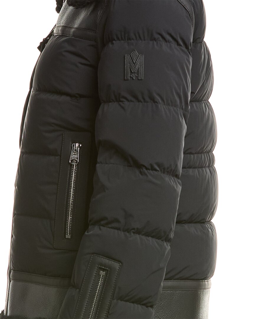 Mackage Vanna Mixed Shearling Down Jacket