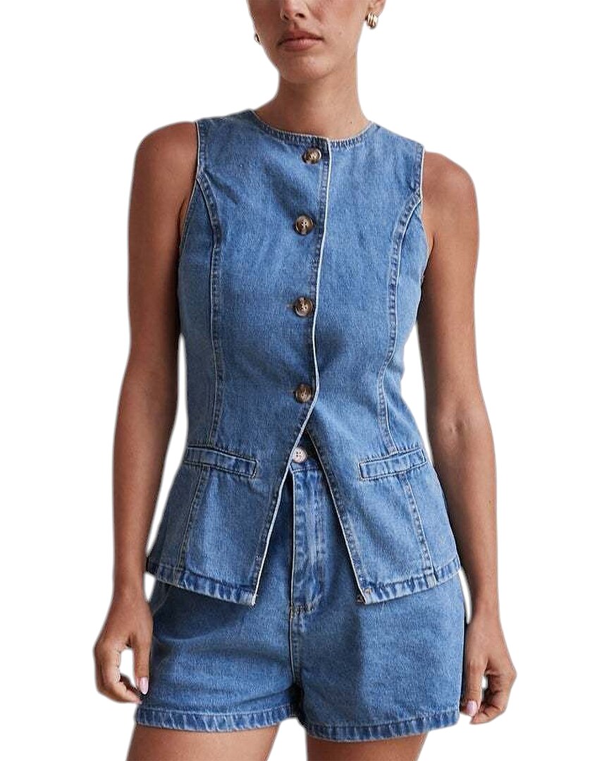TEODORA Teodora 2Pc Vest & Short Set