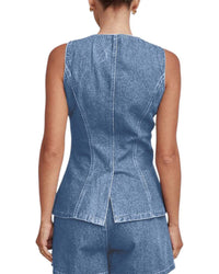 TEODORA Teodora 2Pc Vest & Short Set