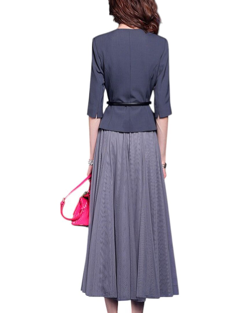 Vera Dolini 2Pc Blazer & Skirt Set