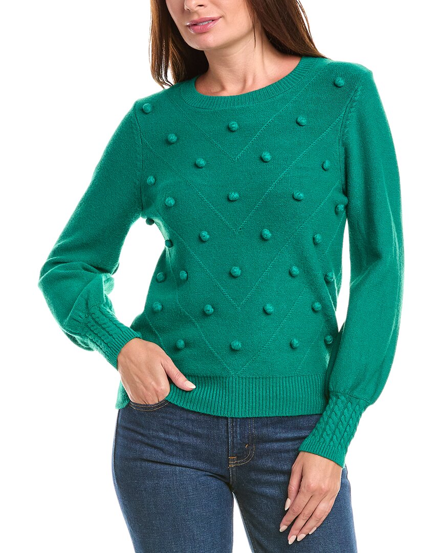 Rain + Rose Pom Pom Sweater