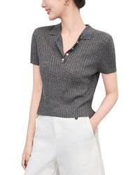 Wlzd Womens Linen-Blend T-Shirt, 2