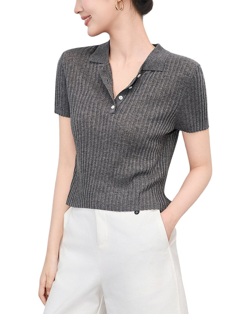 Wlzd Womens Linen-Blend T-Shirt, 2