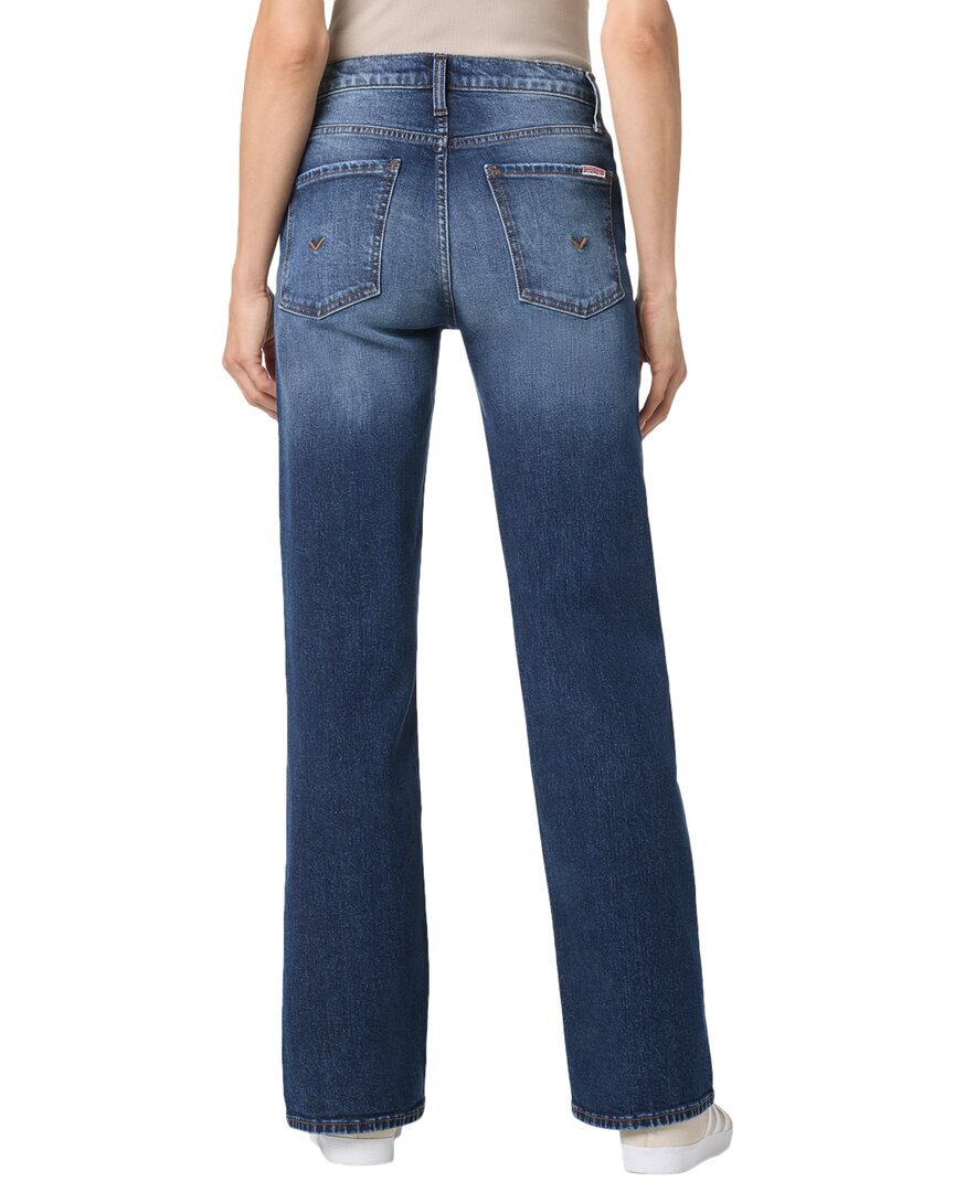 Hudson Jeans Rosalie Woolf High-Rise Wide Leg Jean