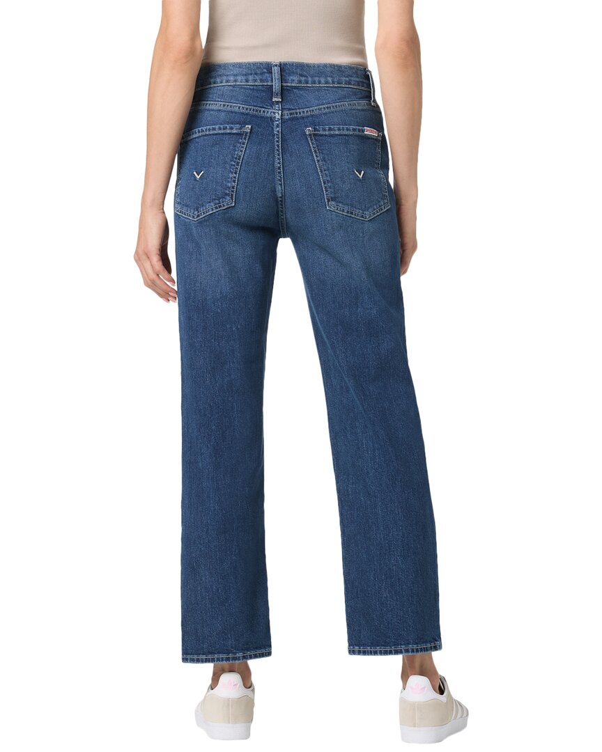 Hudson Jeans Noa Cassatt High-Rise Straight Ankle Jean