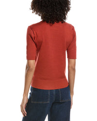 T Tahari Elbow Sleeve Turtleneck Sweater