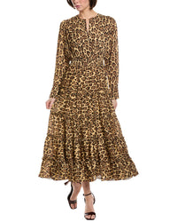 T Tahari Print Maxi Dress