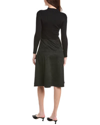 T Tahari Funnel Neck Sweaterdress