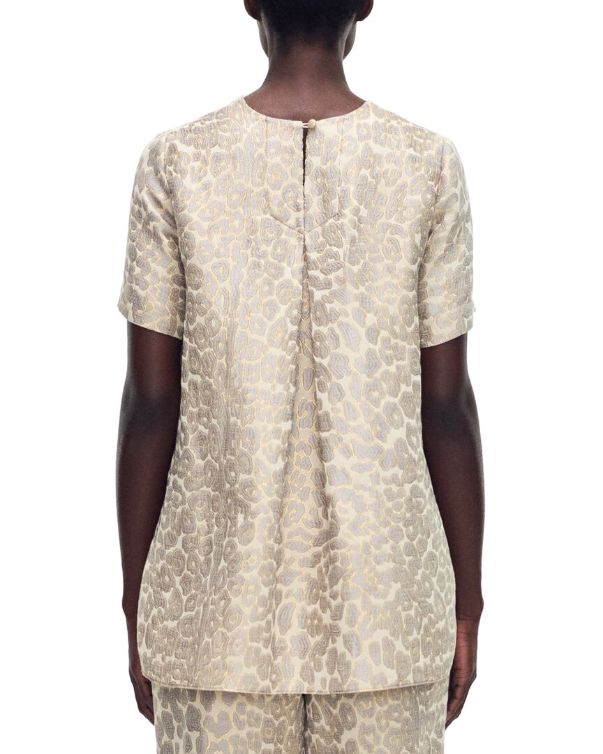 Adam Lippes Silk-Blend Top