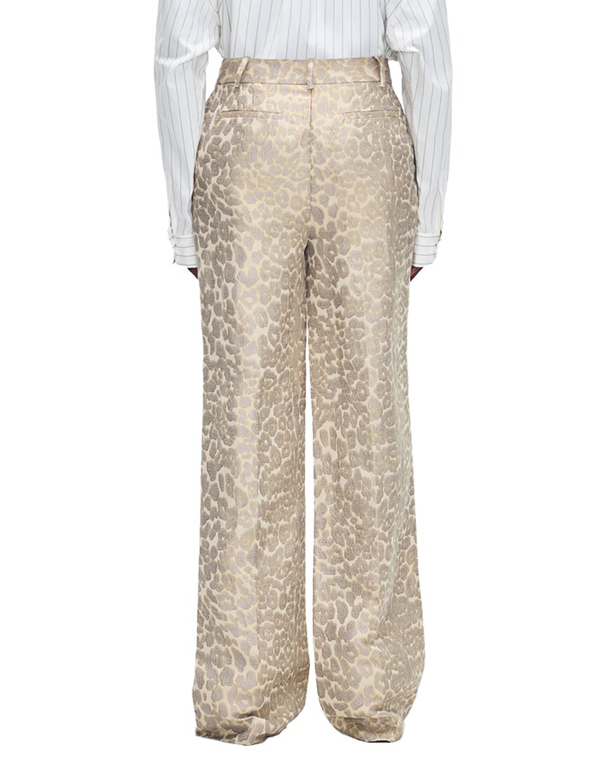 Adam Lippes Banks Silk-Blend Pant