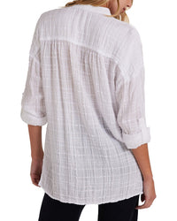 Bella Dahl Bella Dahl Long Sleeve Shirred Pullover