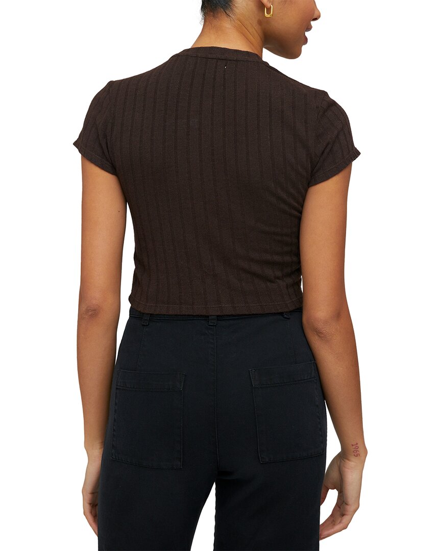 Bella Dahl Cap Sleeve Crew T-Shirt