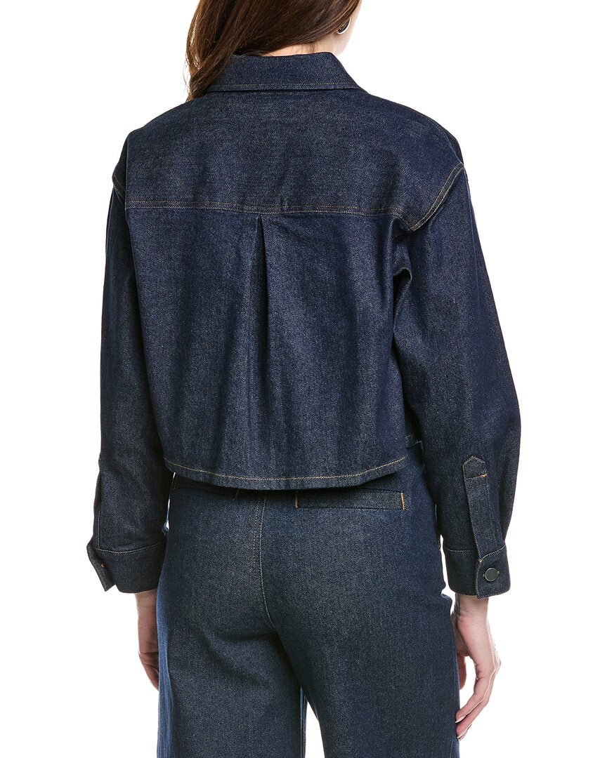 Kenneth Cole Button Denim Shirt