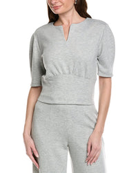 Kenneth Cole Scuba Crop Sweatshirt