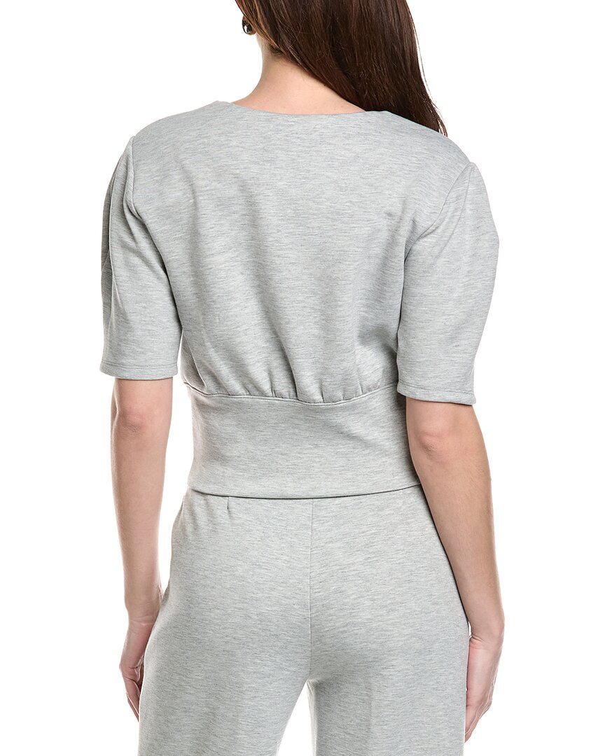 Kenneth Cole Scuba Crop Sweatshirt