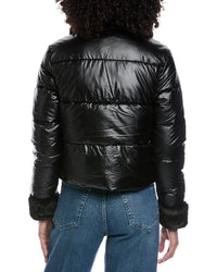 La Fiorentina Metallic Puffer Jacket
