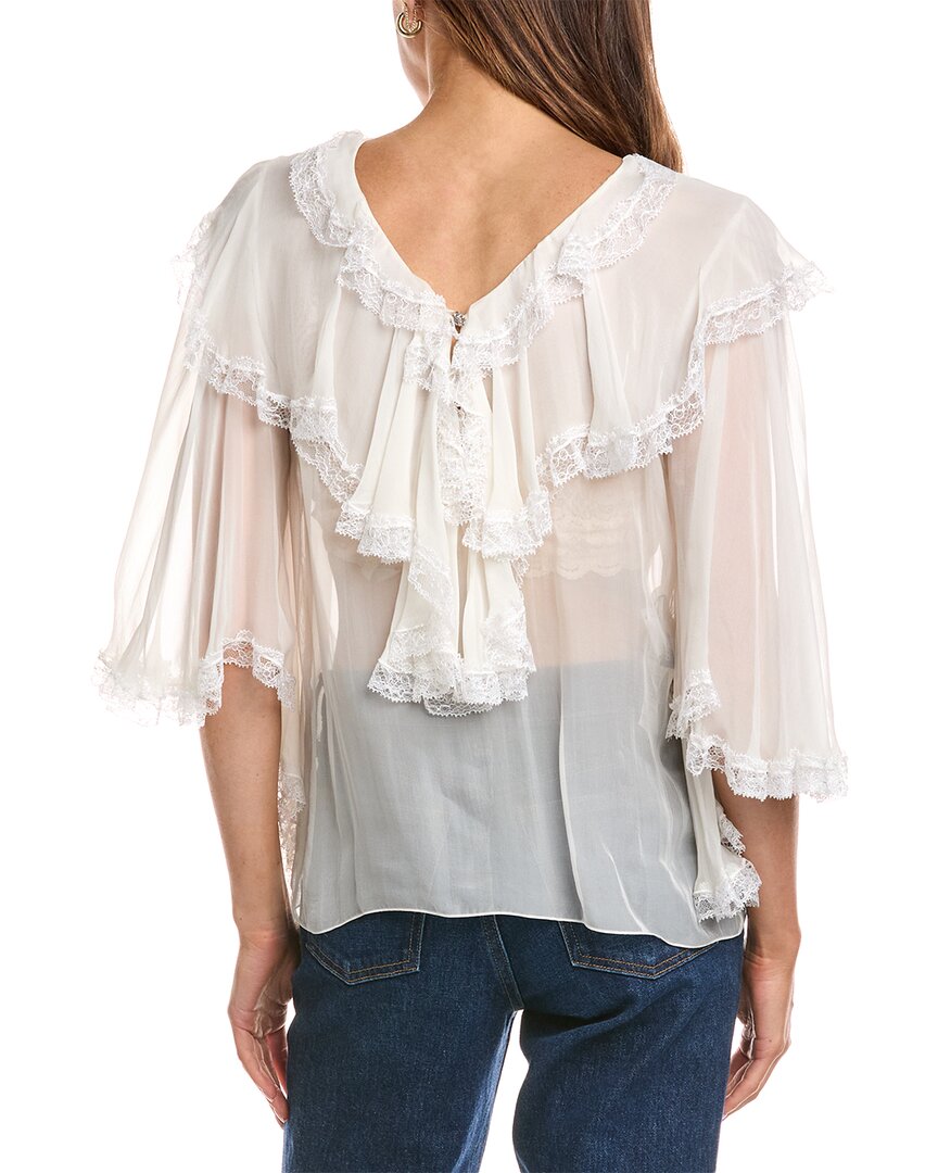 Dolce & Gabbana Silk-Blend Blouse