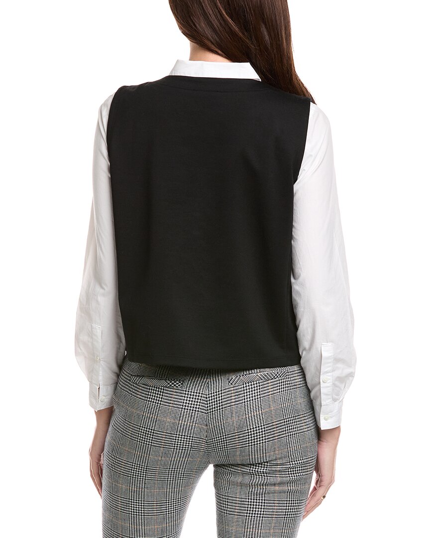 Eileen Fisher Button Front Vest