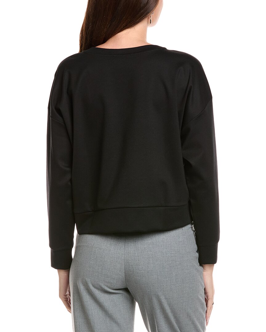 Eileen Fisher Petite Lightweight Ponte Round Neck Top
