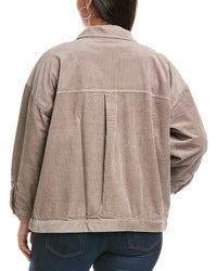EILEEN FISHER Eileen Fisher Plus Classic Collar Jacket