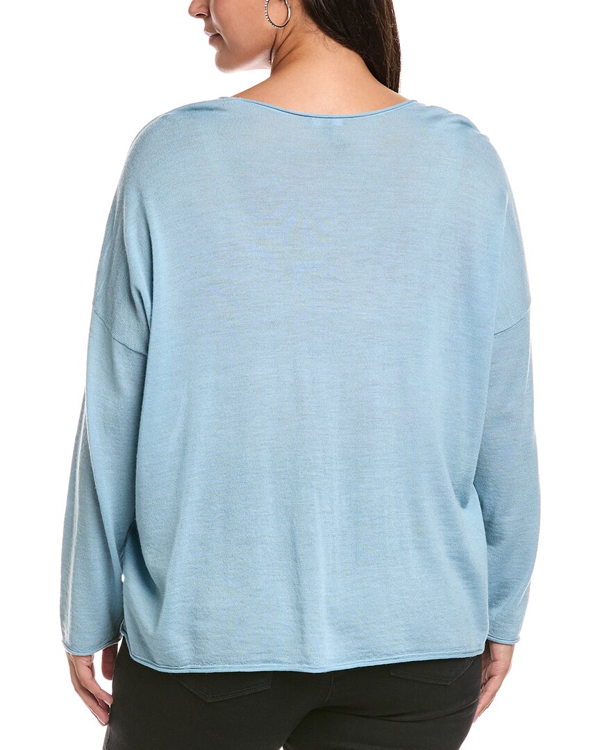 Eileen Fisher Plus Wool Sweater