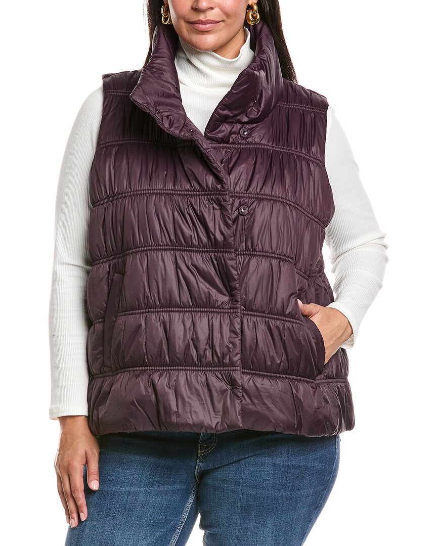 EILEEN FISHER Eileen Fisher Plus High Collar Vest