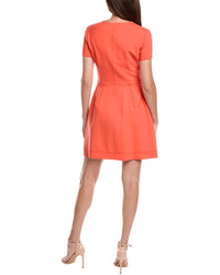 Oscar De La Renta Wool-Blend Shirtdress