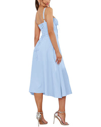 Amanda Royal Midi Dress