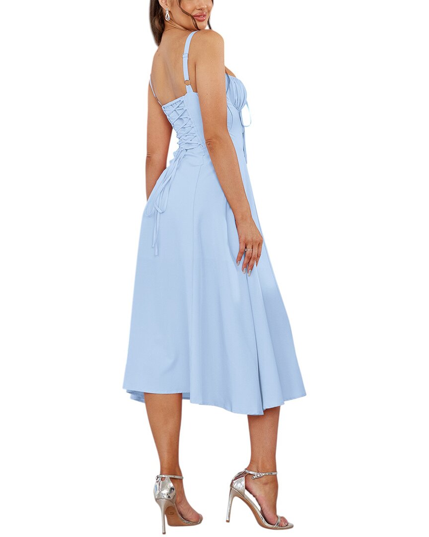 Amanda Royal Midi Dress