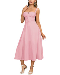 Amanda Royal Midi Dress