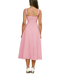 Amanda Royal Midi Dress