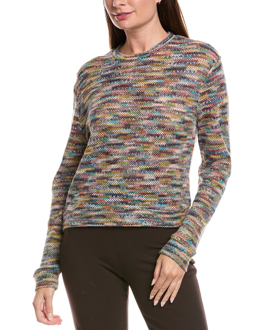 M Missoni Mesh Knit Wool, Alpaca, & Mohair-Blend Sweater