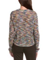 M Missoni Mesh Knit Wool, Alpaca, & Mohair-Blend Sweater