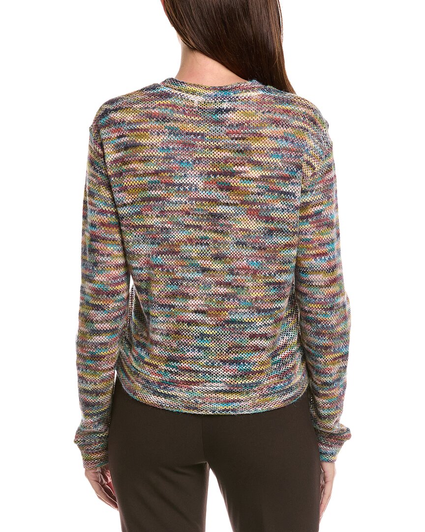 M Missoni Mesh Knit Wool, Alpaca, & Mohair-Blend Sweater