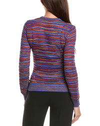 M Missoni Textured Wool-Blend Top