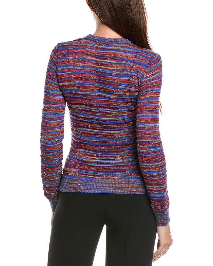 M Missoni Textured Wool-Blend Top